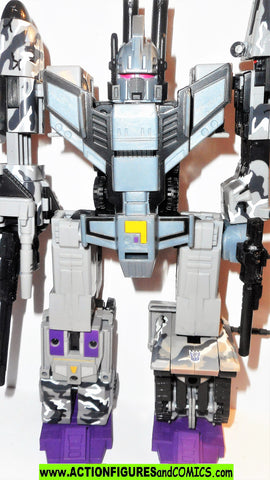 TRANSFORMERS Universe RUINATION bruticus arctic gray camo armada 2004