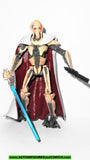 star wars action figures GENERAL GRIEVOUS revenge of the sith sneak preview rots