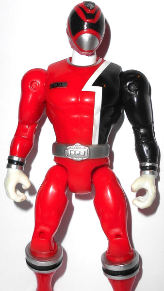 Power Rangers RED RANGER 5 inch SPD megaforce bandai ...