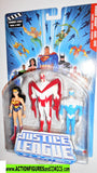 justice league unlimited WONDER WOMAN HAWK DOVE 3 pack dc universe moc