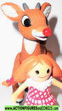 Rudolph 2001 RUDOLPH & MISFIT DOLL island of toys playing mantis