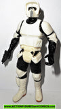 star wars action figures BIKER SCOUT trooper power of the jedi