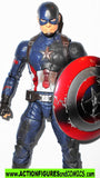 marvel legends CAPTAIN AMERICA Civil War movie MCU battle damaged TRU