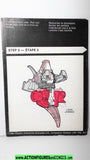 Transformers SLAG 1985 instruction booklet triceratops bi-lingual g1 1