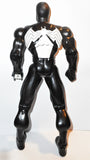marvel universe toy biz SPIDER-MAN 10 inch Black symbiote suit deluxe