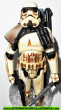 star wars action figures SANDTROOPER heavy mud 30th anniversary 2006 2007