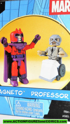 minimates MAGNETO vs PROFESSOR X  2003 x-men mini mates action figure mib moc