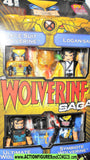 minimates WOLVERINE SAGA 4 pack space logan x-men venom moc mib