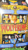 minimates WOLVERINE SAGA 4 pack space logan x-men venom moc mib