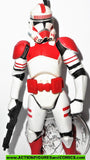 star wars action figures CLONE TROOPER RED SHOCKTROOPER 30th anniversary