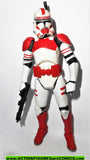 star wars action figures CLONE TROOPER RED SHOCKTROOPER 30th anniversary