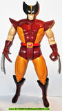 X-men X-force Toy Biz WOLVERINE 10 inch Brown yellow  X-men animated