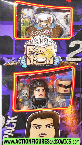 minimates CABLE X-23 x-men force marvel mini mates moc mib