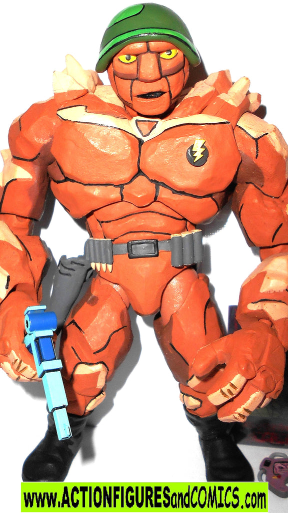 teenage mutant ninja turtles GENERAL TRAAG Neca rock man tmnt ...