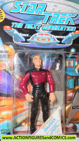 Star Trek CAPTAIN PICARD duty uniform 1994 next generation moc