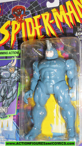 Spider-man the Animated series RHINO 1994 toy biz marvel universe moc