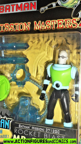 BATMAN animated series MR FREEZE rocket blast 1998 TAS kenner moc