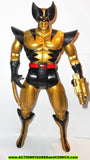 X-men X-force Toy Biz WOLVERINE deluxe 10 INCH metallic mutants