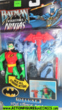 BATMAN knight force ninjas SIDE STRIKE ROBIN complete kenner moc