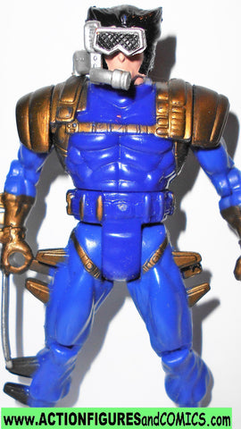 X-MEN X-Force toy biz WOLVERINE SPY blue agent 1994 marvel