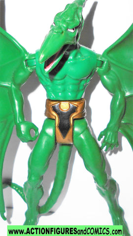 X-MEN X-Force toy biz SAURON gold shorts marvel dinosaur fig