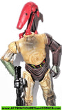 star wars action figures C-3PO battle droid head 17 30th anniversary