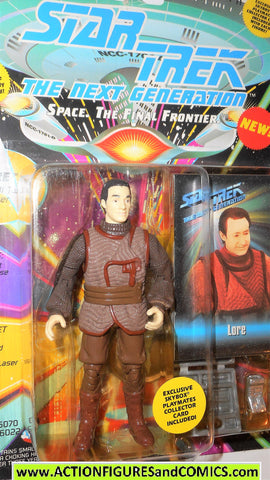 Star Trek LORE Data's evil twin brother 1993 playmates next generation moc