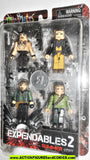 minimates EXPENDABLES 2 summer gift set 4 pack stallone chuck norris