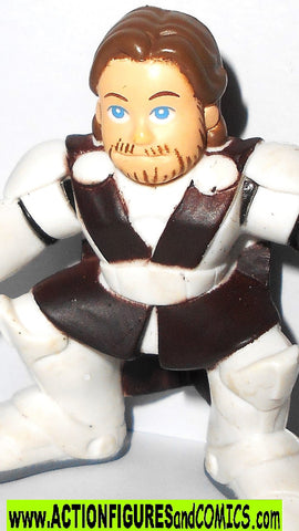 STAR WARS galactic heroes OBI WAN KENOBI clone wars general pvc