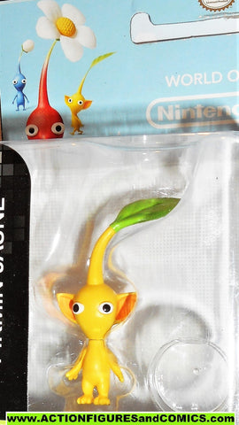 World of Nintendo PIKMIN YELLOW 2.5 inch 2015 jakks pacific moc