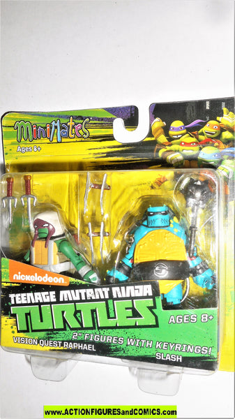 minimates TMNT vision quest RAPHAEL SLASH Raph snapping moc ...