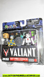 minimates Valiant BLOODSHOT X-O MANOWAR comics Toys R Us moc