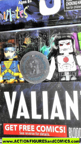 minimates Valiant BLOODSHOT X-O MANOWAR comics Toys R Us moc