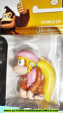 World of Nintendo DIXIE KONG donkey kong 2.5 inch 2015 jakks pacific moc 000