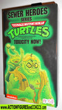 teenage mutant ninja turtles MUCKMAN green glow moc mib