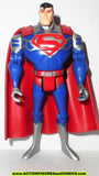 justice league unlimited SUPERMAN silver steel lines dc universe mattel toys action figures