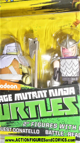 minimates TMNT vision quest DONATELLO SHREDDER keychain figuers moc