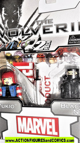 minimates URBAN YUKIO Black Clan NINJA wolverine movie marvel x-men moc