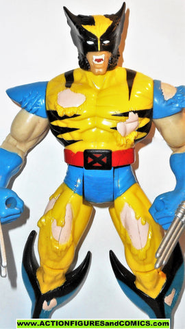 X-men X-force Toy Biz WOLVERINE 10 inch BATTLE RAVAGED animated