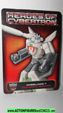 Transformers WHEELJACK g1 Trading card heroes of cybertron pvc