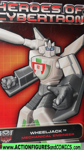 Transformers WHEELJACK g1 Trading card heroes of cybertron pvc