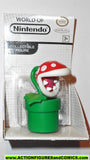 World of Nintendo PIRANHA PLANT green red VARIANT logo jakks pacific moc