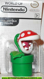 World of Nintendo PIRANHA PLANT green red VARIANT logo jakks pacific moc