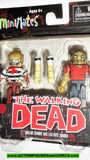 Walking Dead Minimates SAILOR ZOMBIE LEG BITE ZOMBIE Series 2 2012  MOC