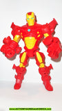 Marvel Super Hero Mashers IRON MAN red yellow shoulder wings