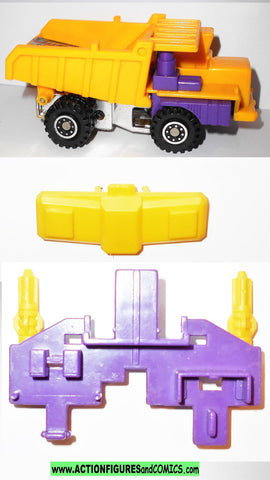 Transformers Generation 2 LONGHAUL g2 yellow Devastator Dump truck 99p
