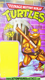 teenage mutant ninja turtles DONATELLO Reaction figures full card