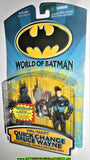 BATMAN world of QUICK CHANGE BRUCE WAYNE 1999 walmart hasbro moc