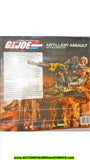 Gi joe BIG BRAWLER 12 inch artillery assault valor vs venom 2003 moc mip mib