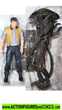 Aliens CARTER BURUKE & XENOMORPH WARRIOR 7 inch NECA 2017 movie